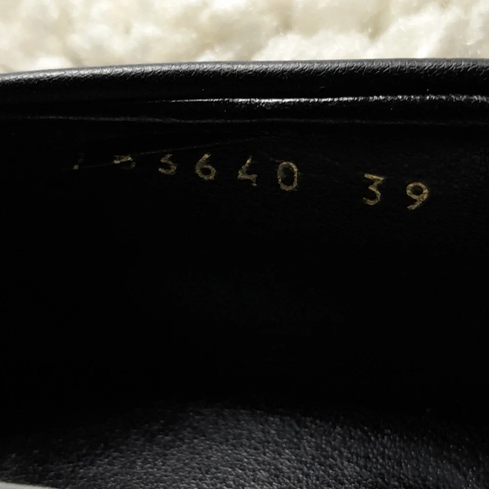 STELLA MCcartney BLACK Scarpo Sligo V VAMP PUMPS Size 9